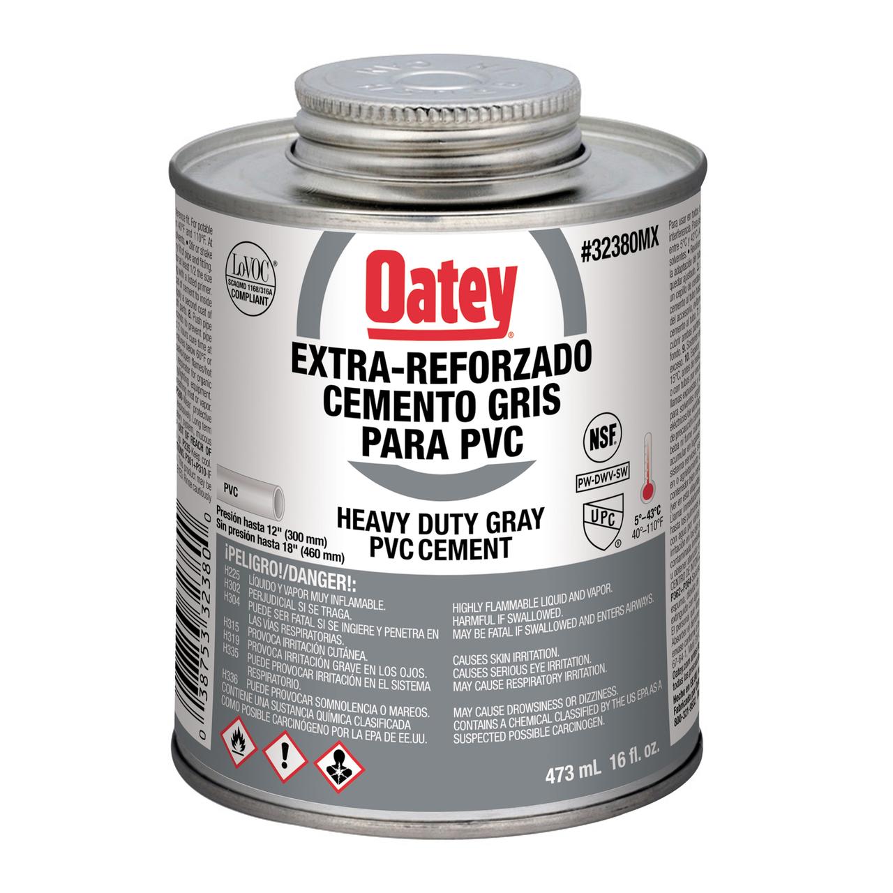 Cemento Gris Extra Reforzado Oatey 
