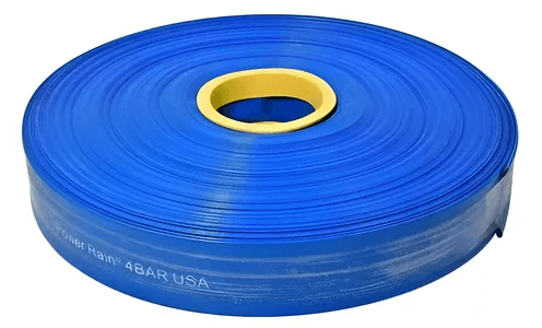 Manguera Plana de 3" para Riego Agrícola (Rollo de 50 Metros)