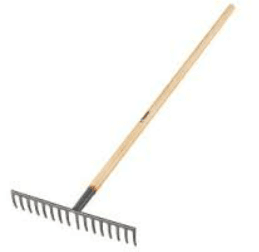 RASTRILLO JARDINERO 12 DIENTES