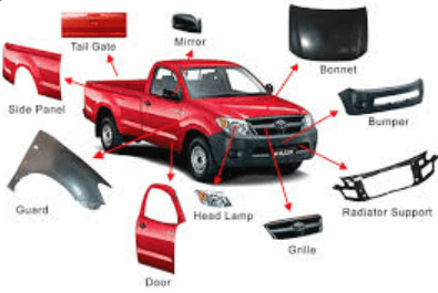 PARTES DE CAMIONETA