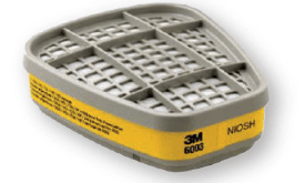 3M Cartucho para Vapores Orgánicos o Gases Ácidos