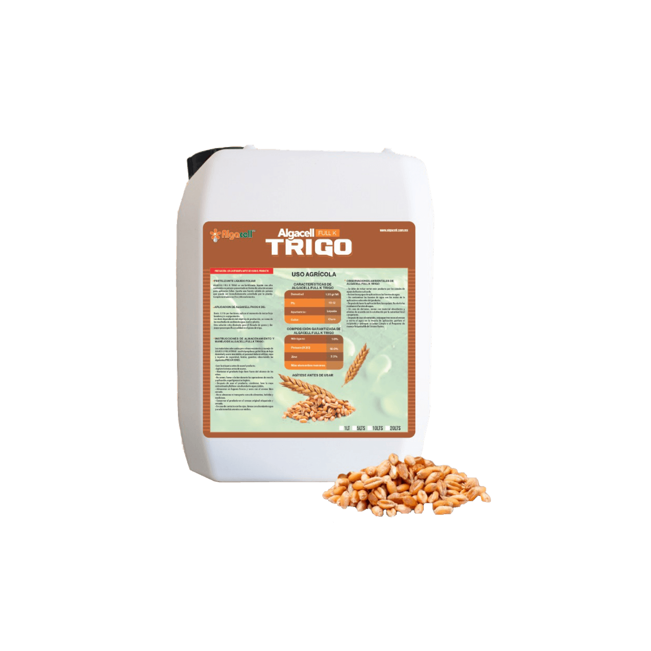 Full K Trigo de Algacell (1 L)