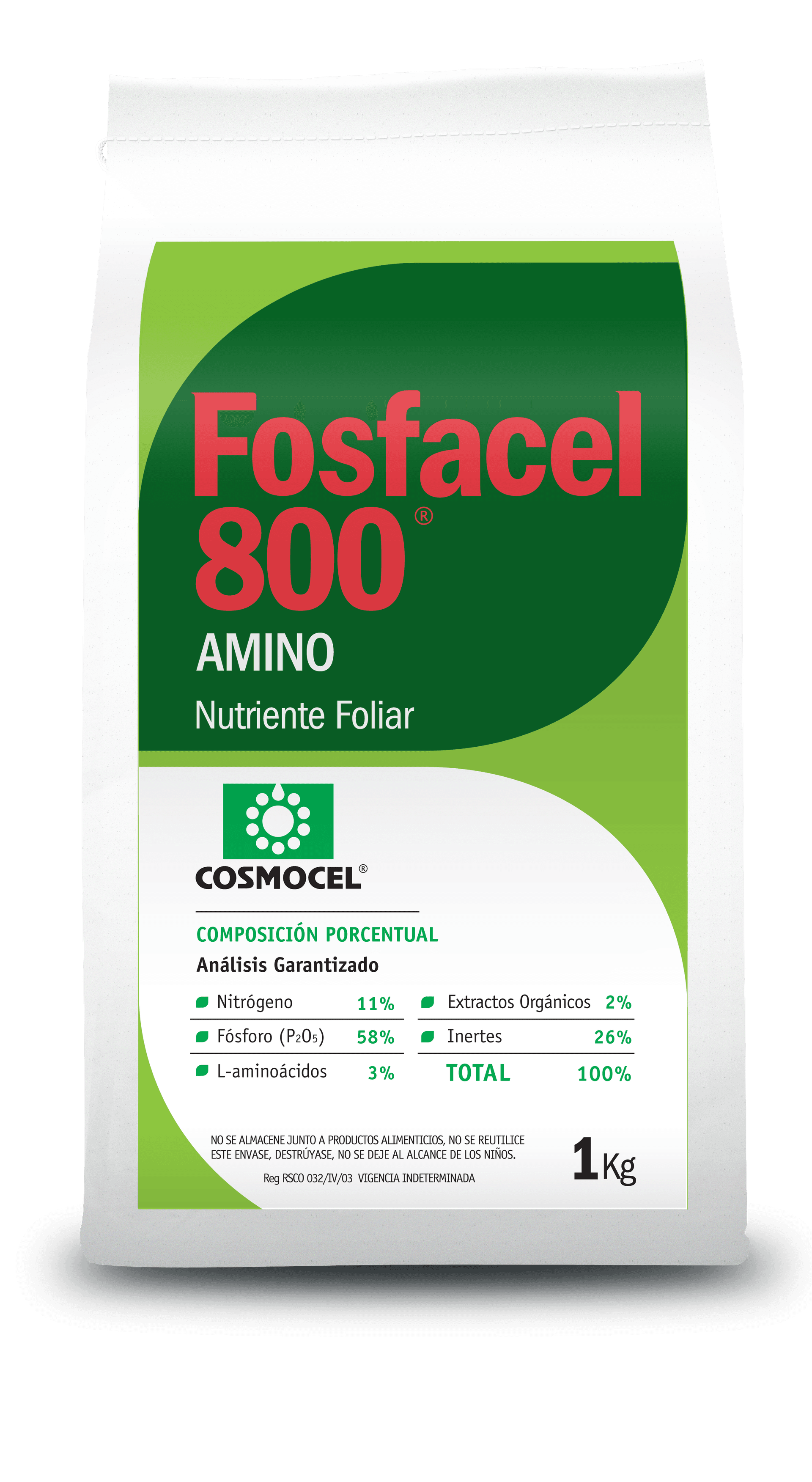 Fosfacel 800 de Cosmocel (10 kg)